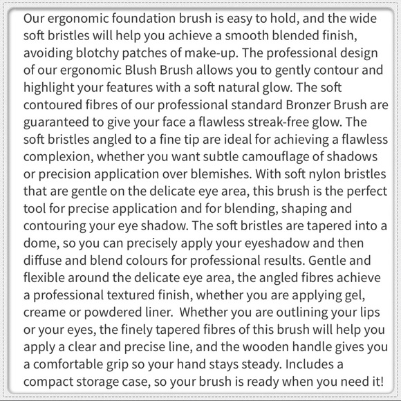 💚TERRE MERE Vegan Make-up Brushes - Picture 6 of 6